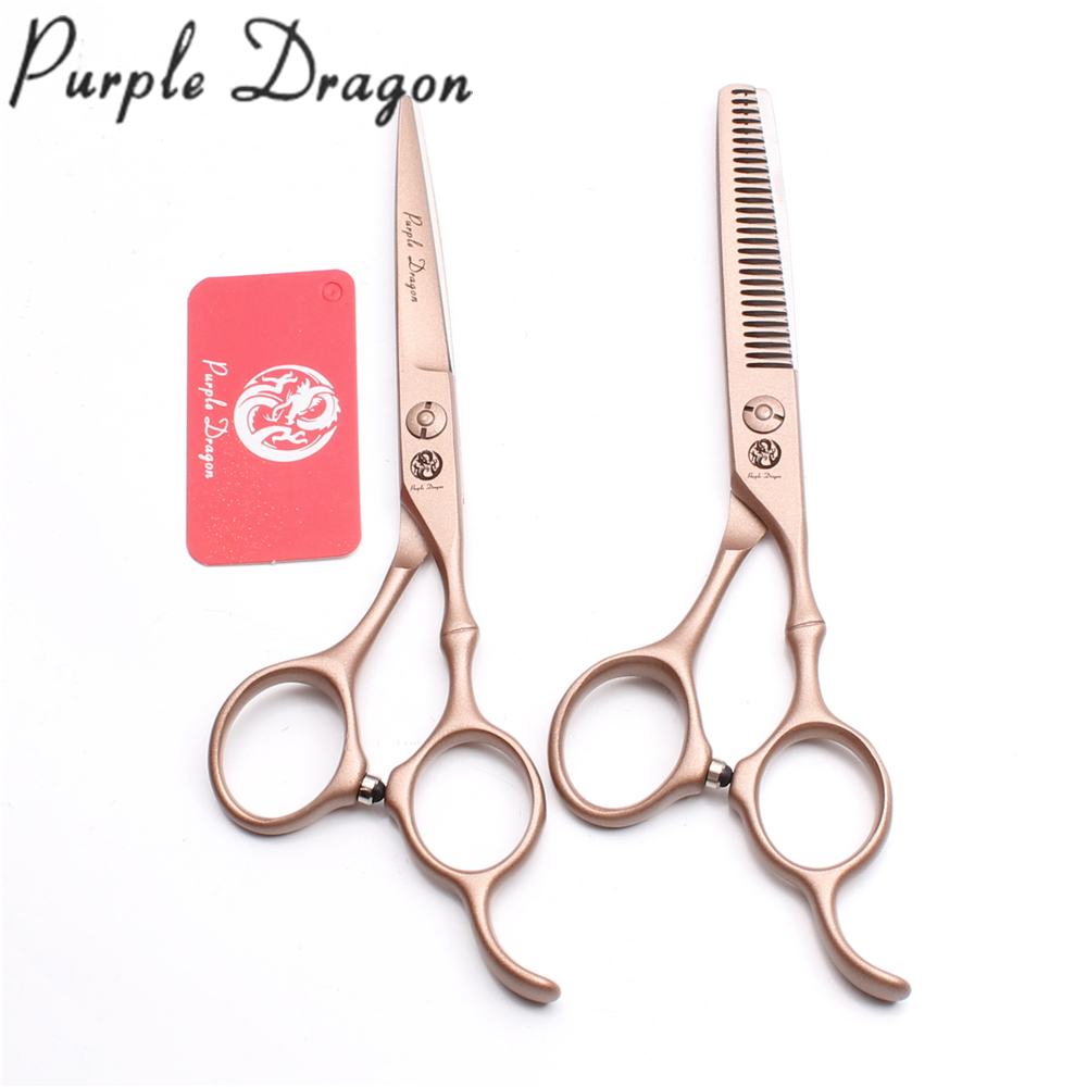 6In. 17.5cm 440C Purple Dragon Rose Gold Hairdressing Scissors Thinning Shears Cutting Scissors Professional Hair Z9030
6In. 17.5cm 440C Purple Dragon Rose Gold Hairdressing Scissors Thinning Shears Cutting Scissors Professional Hair Z9030