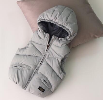 autumn and winter fashion Solid warm Vests children's down cotton vest solid color zipper thick winter jacket
autumn and winter fashion Solid warm Vests children's down cotton vest solid color zipper thick winter jacket