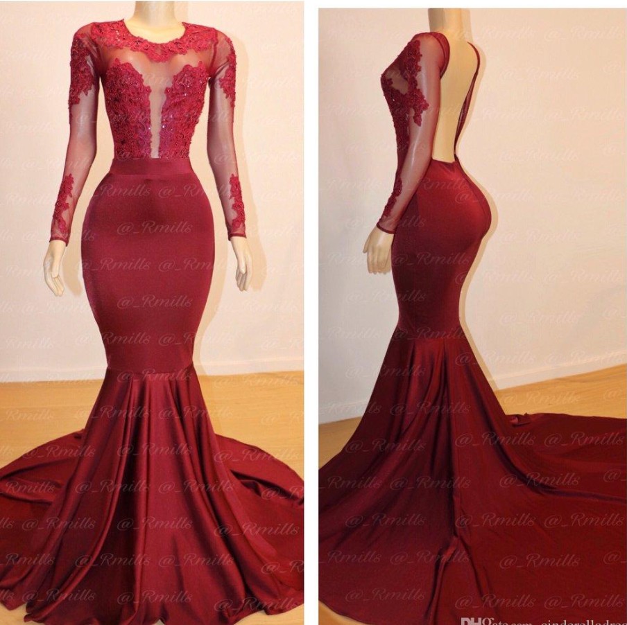 2020 Sexy Long Evening Dresses Jewel neck Long Sleeves Lace Top Stretch Satin Floor Length Black Girl Mermaid African Prom Dresses, Sage
2020 Sexy Long Evening Dresses Jewel neck Long Sleeves Lace Top Stretch Satin Floor Length Black Girl Mermaid African Prom Dresses, Sage
