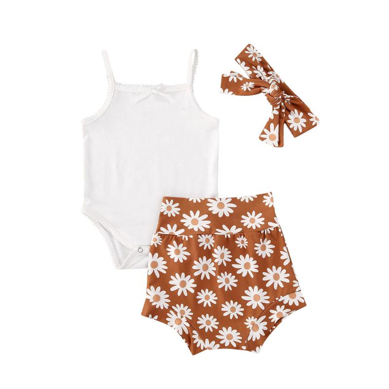 0-24M 3Pcs Baby Girls Clothes Set Summer Sleeveless Top + Floral Shorts+Headband Set Kids Fashion Outfits, As pic
0-24M 3Pcs Baby Girls Clothes Set Summer Sleeveless Top + Floral Shorts+Headband Set Kids Fashion Outfits, As pic