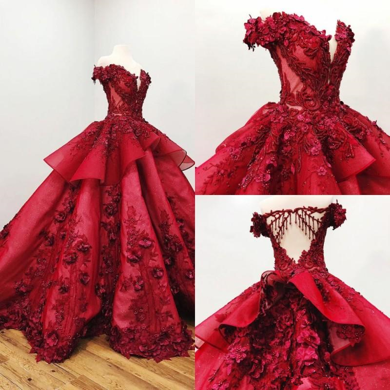 2021 Red Quinceanera Dresses Off The Shoulder 3D Floral Appliqued Beads Ball Gown Girls Pageant Gowns Formal Prom Dress Sweep Train, Olive
2021 Red Quinceanera Dresses Off The Shoulder 3D Floral Appliqued Beads Ball Gown Girls Pageant Gowns Formal Prom Dress Sweep Train, Olive