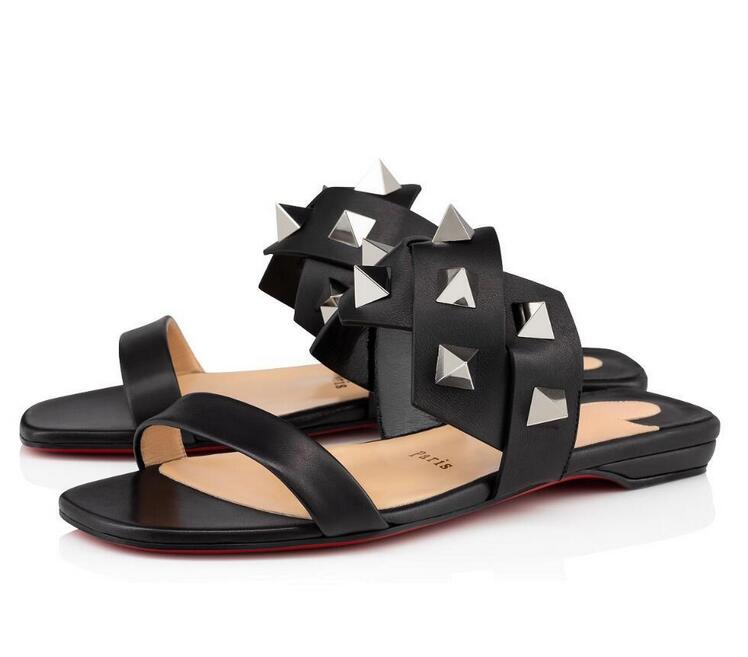 Luxurious Summer 2020 Red Bottom Sandals Flats Tina In The Desert Flat Women Sandals Studs Outdoor Casual Beach Slides Sandalias EU35-43
Luxurious Summer 2020 Red Bottom Sandals Flats Tina In The Desert Flat Women Sandals Studs Outdoor Casual Beach Slides Sandalias EU35-43