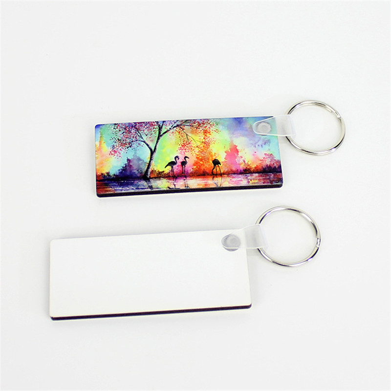 Sublimation DIY Keychain Square Blank Key Chain Heat Transfer Wooden Key Pendant Wedding Gifts For Guest
Sublimation DIY Keychain Square Blank Key Chain Heat Transfer Wooden Key Pendant Wedding Gifts For Guest