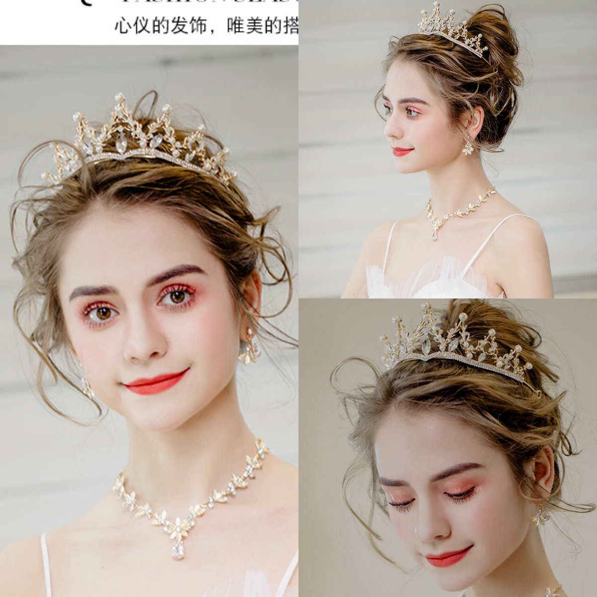 2020 Sparkly Rose Gold Wedding Bridal Crown Tiara Pearl Beaded Rhinestones Crystals Wedding Hair Accessories Crystal Bridal Jewelry, Silver
2020 Sparkly Rose Gold Wedding Bridal Crown Tiara Pearl Beaded Rhinestones Crystals Wedding Hair Accessories Crystal Bridal Jewelry, Silver