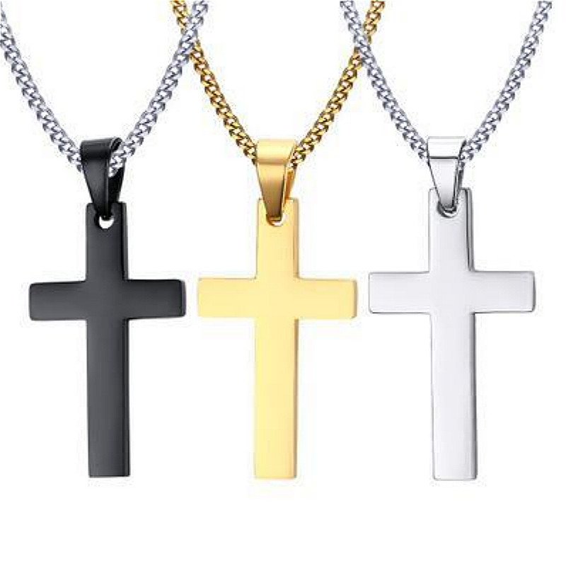 Man Pendant necklace Hip Hop Gold silver cross Pendant Jewelry mens necklace stainless steel with iced out chains stainless steel jewelry
Man Pendant necklace Hip Hop Gold silver cross Pendant Jewelry mens necklace stainless steel with iced out chains stainless steel jewelry