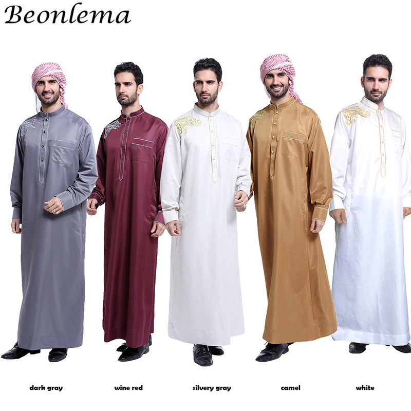 Ethnic Clothing Beonlema Muslim Dress Hombre Jubba Thobes Men Islam Moroccan Kaftan Abaya Embroidery Formal Islamic Pankistan Vestidos
Ethnic Clothing Beonlema Muslim Dress Hombre Jubba Thobes Men Islam Moroccan Kaftan Abaya Embroidery Formal Islamic Pankistan Vestidos