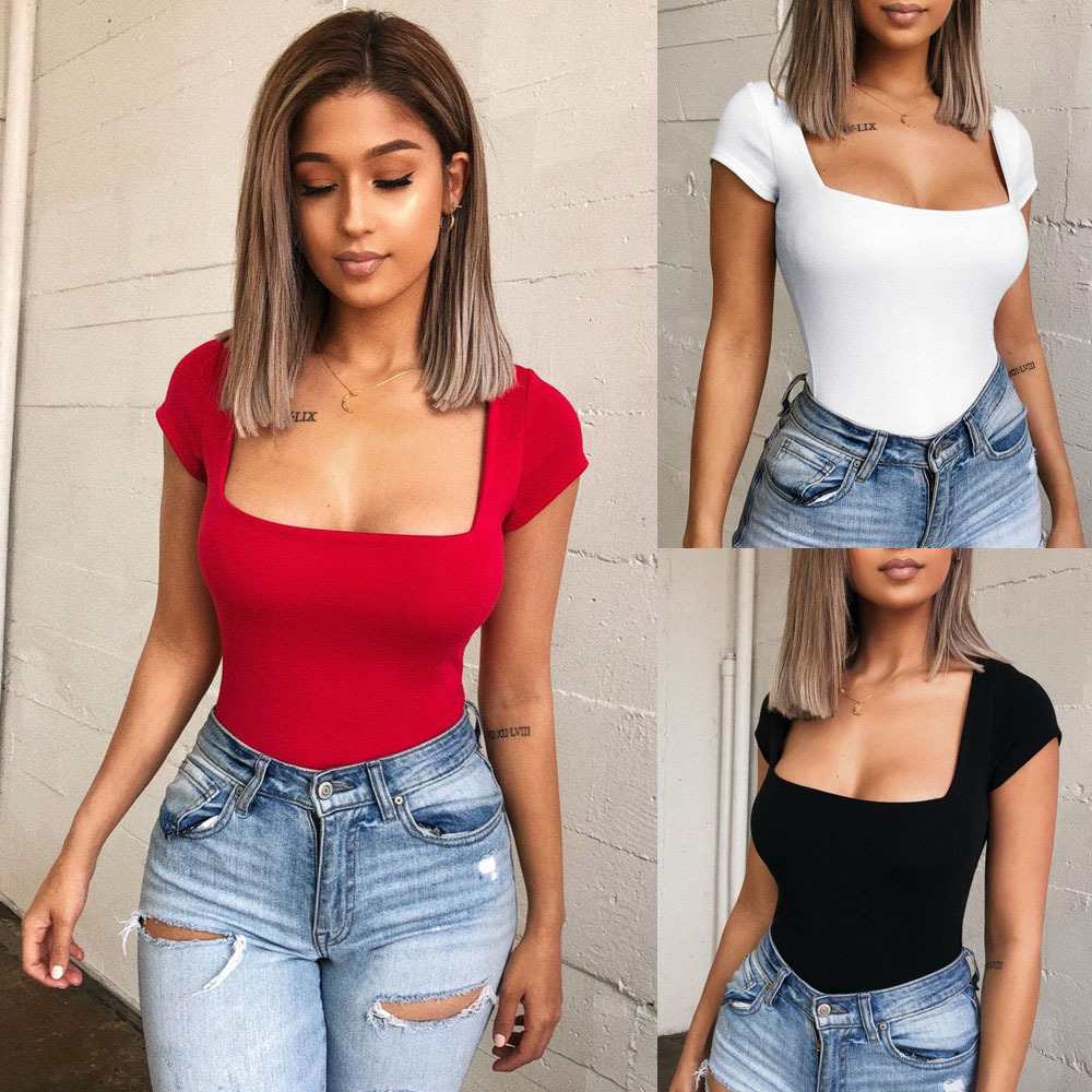 Black White Red Women's Sexy T-shirt Short Sleeve Hot Clubwear Clothes Women's Silm Teedies T-shirt blouse ZC3116 S L XL
Black White Red Women's Sexy T-shirt Short Sleeve Hot Clubwear Clothes Women's Silm Teedies T-shirt blouse ZC3116 S L XL