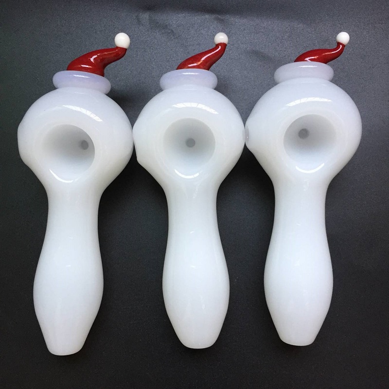 Santa Hats Glass Pipe Christmas Cap Smoking Oil Burner Hand Pipes 11cm with Red Hat Dry Herbs Tobacco Smoking Accessories
Santa Hats Glass Pipe Christmas Cap Smoking Oil Burner Hand Pipes 11cm with Red Hat Dry Herbs Tobacco Smoking Accessories