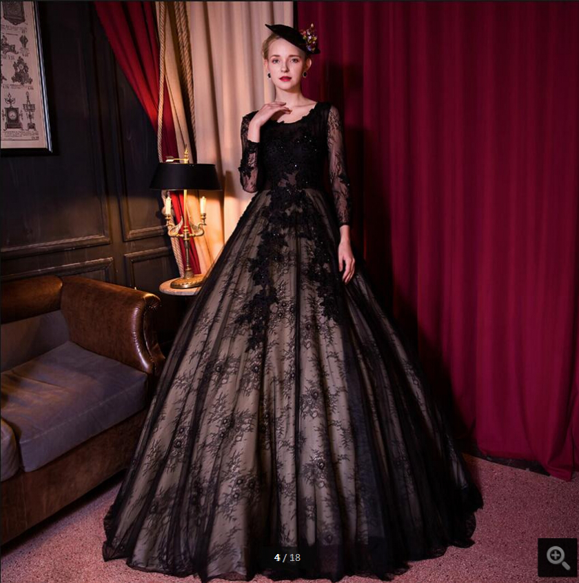 Robe de soiree 2016 new arrival black lace 3/4 sleeve long prom dress sheer back sexy princess prom gowns court train formal prom dresses, Light sky blue
Robe de soiree 2016 new arrival black lace 3/4 sleeve long prom dress sheer back sexy princess prom gowns court train formal prom dresses, Light sky blue