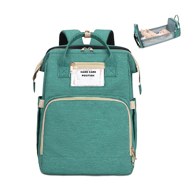 2020 New Mummy Bag Diaper Bag Moms and Dads Backpack Multifunctional Baby Bed Bags Maternity Nursing Handbag Stroller, Green
2020 New Mummy Bag Diaper Bag Moms and Dads Backpack Multifunctional Baby Bed Bags Maternity Nursing Handbag Stroller, Green