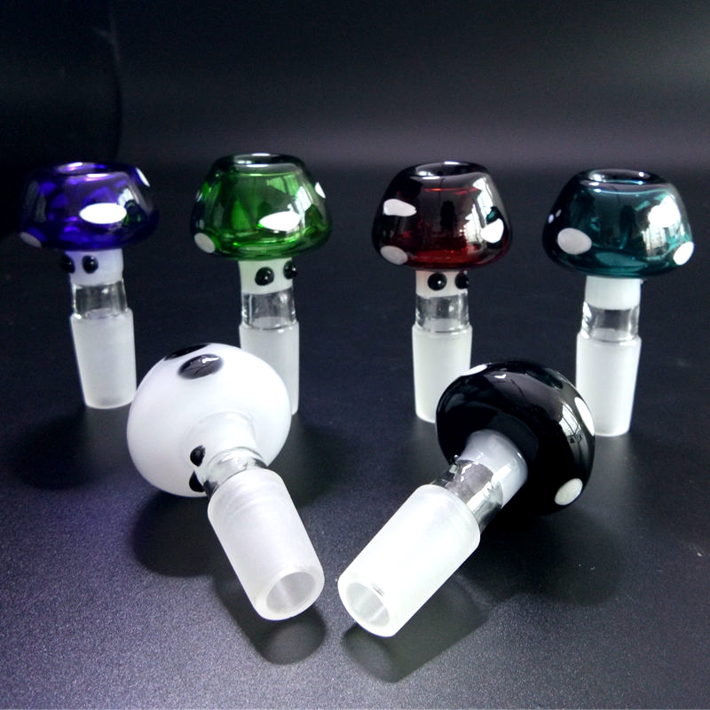 High Quality Mushroom Glass Bowls Pieces For Bong New Arrival 14mm 18mm Mushroom Glass Bowls for Bongs Bull Head Glass Bowl
High Quality Mushroom Glass Bowls Pieces For Bong New Arrival 14mm 18mm Mushroom Glass Bowls for Bongs Bull Head Glass Bowl