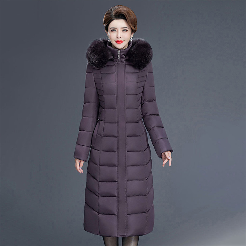 Middle-Aged Women Long Down Cotton Parkas Padded Warm Jacket Plus Size 7XL Cotton Coat 2019 New Fashion Female Outerwear JIU119, Black
Middle-Aged Women Long Down Cotton Parkas Padded Warm Jacket Plus Size 7XL Cotton Coat 2019 New Fashion Female Outerwear JIU119, Black