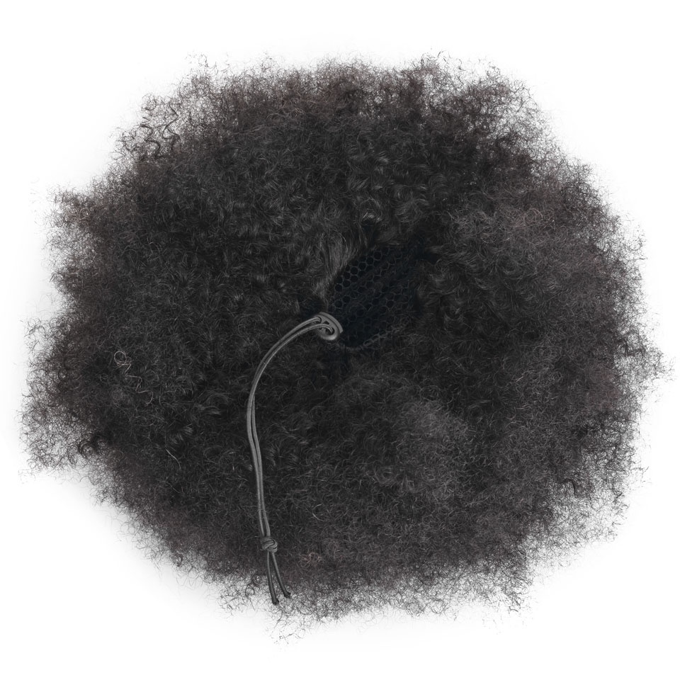 Natural ponytail hairstyle Low puff with safety pins added for creativity women clip in drawstring ponytail hairpiece 120g