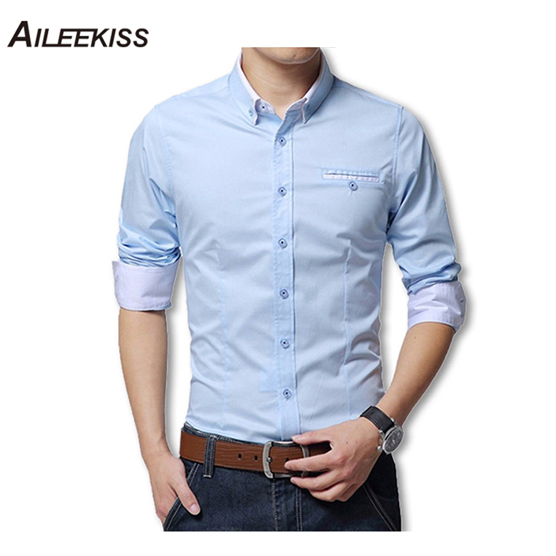 2019 New Fashion Men Shirt Long Sleeve Cotton Casual Dress Top Camisa Social Masculina Business Office Shirts Slim Fit 5XL XT617, Blue
2019 New Fashion Men Shirt Long Sleeve Cotton Casual Dress Top Camisa Social Masculina Business Office Shirts Slim Fit 5XL XT617, Blue