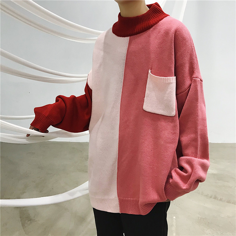 2019 Autumn And Winter New Korean Version Of The Loose Round Neck Print Personality Pocket Pullover Sweater, Khaki
2019 Autumn And Winter New Korean Version Of The Loose Round Neck Print Personality Pocket Pullover Sweater, Khaki