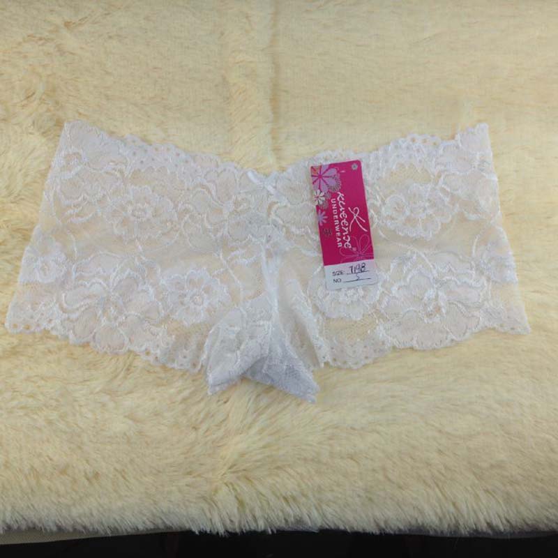 Lace Briefs Panties Women Bikini Underwear panty Woman sexy Erotic Lingerie black white red color drop ship