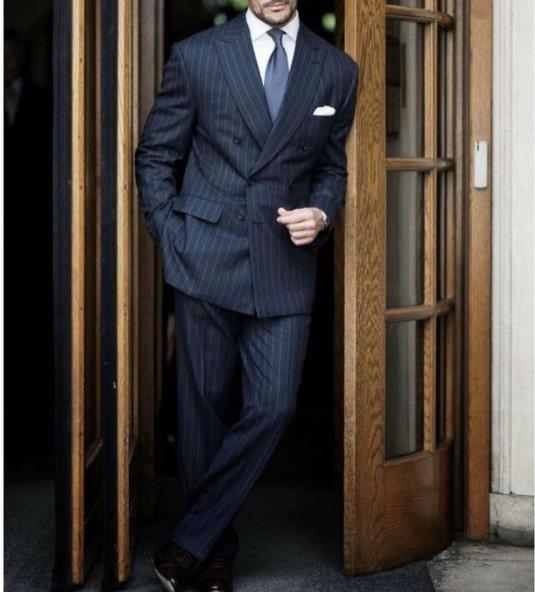 Men's Stripe Fabric Double Breasted Wedding Dress Suit 2 Piece Male Formal Business Casual Suits Stain Suits (Jacket+Vest+Pants, As the image
Men's Stripe Fabric Double Breasted Wedding Dress Suit 2 Piece Male Formal Business Casual Suits Stain Suits (Jacket+Vest+Pants, As the image