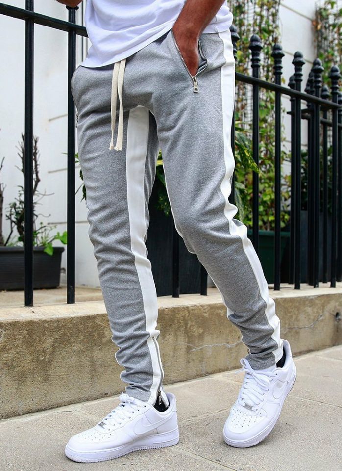 20s Mens Jogger Pants Fashion Summer Long Pants with Zipper Hot Sale Men Casual Sports Pants for Running 5 Colors Asian Size -3XL, Gray
20s Mens Jogger Pants Fashion Summer Long Pants with Zipper Hot Sale Men Casual Sports Pants for Running 5 Colors Asian Size -3XL, Gray