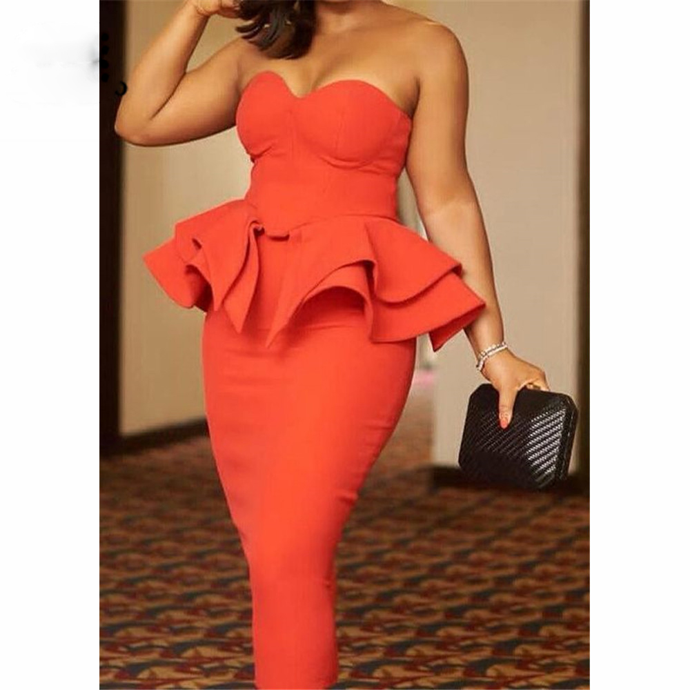 Orange Mermaid Evening Dresses Long Ruffles vestidos de fiesta Ankle Lenth Elastic Satin Prom Gown Formal Evening Dress, Red
Orange Mermaid Evening Dresses Long Ruffles vestidos de fiesta Ankle Lenth Elastic Satin Prom Gown Formal Evening Dress, Red