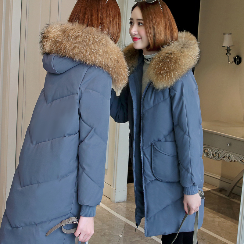 Wholesale women's long section new down cotton padded knee loose large fur collar coat jacket coat size S-3XL, Army green
Wholesale women's long section new down cotton padded knee loose large fur collar coat jacket coat size S-3XL, Army green