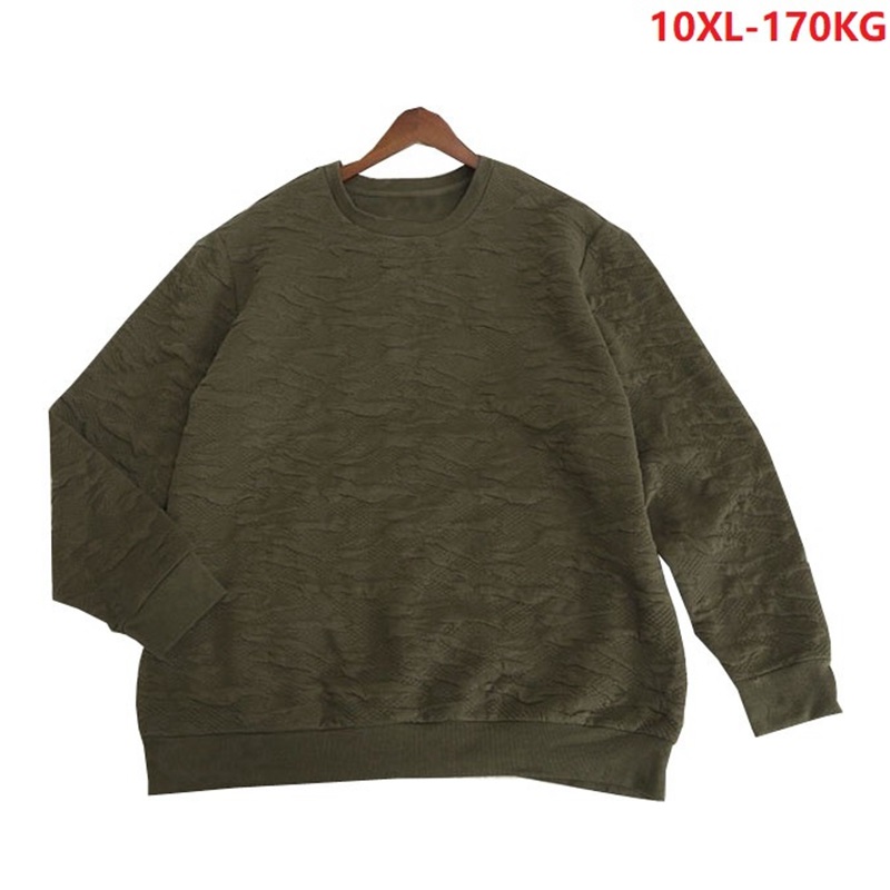 Plus Size 10XL Men Spring Autumn Sweater Warm 8XL 9XL Man Pull Over Sweater Cotton Armygreen 150KG 160KG 170KG Loose Casual Tops, Army green
Plus Size 10XL Men Spring Autumn Sweater Warm 8XL 9XL Man Pull Over Sweater Cotton Armygreen 150KG 160KG 170KG Loose Casual Tops, Army green