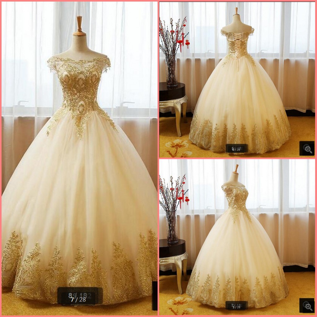 Vestido De Festa ball gown 2019 gold lace appliques wedding dresses princess off the shoulder sexy simple bride dress free shipping, Black
Vestido De Festa ball gown 2019 gold lace appliques wedding dresses princess off the shoulder sexy simple bride dress free shipping, Black