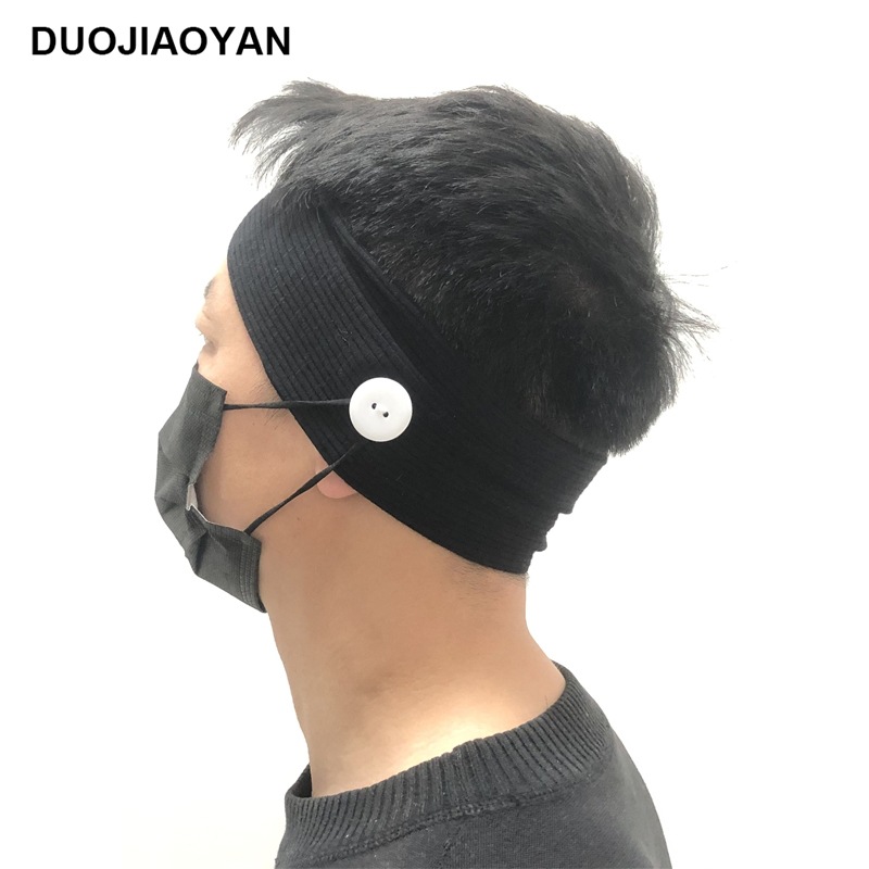 2020 Hair Headband with button for masks Women and Men Sports Yoga exercise Head band Solid Color for boy and girl Comfortable
2020 Hair Headband with button for masks Women and Men Sports Yoga exercise Head band Solid Color for boy and girl Comfortable