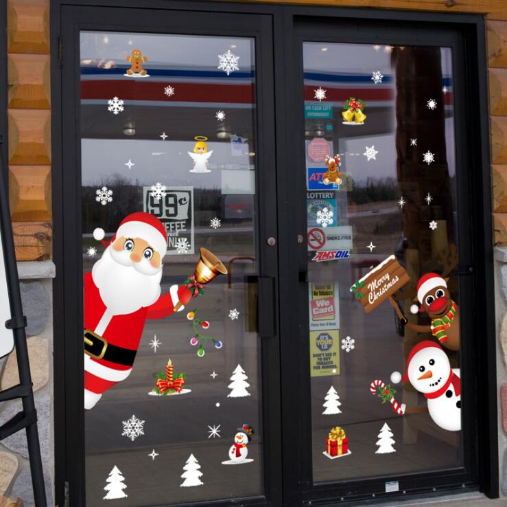Christmas Decorations Large Snowman Reindeer Santa Claus Christmas Tree Window Clings Hanging Ornaments Decal Winter Wonderland Xmas Holiday
Christmas Decorations Large Snowman Reindeer Santa Claus Christmas Tree Window Clings Hanging Ornaments Decal Winter Wonderland Xmas Holiday