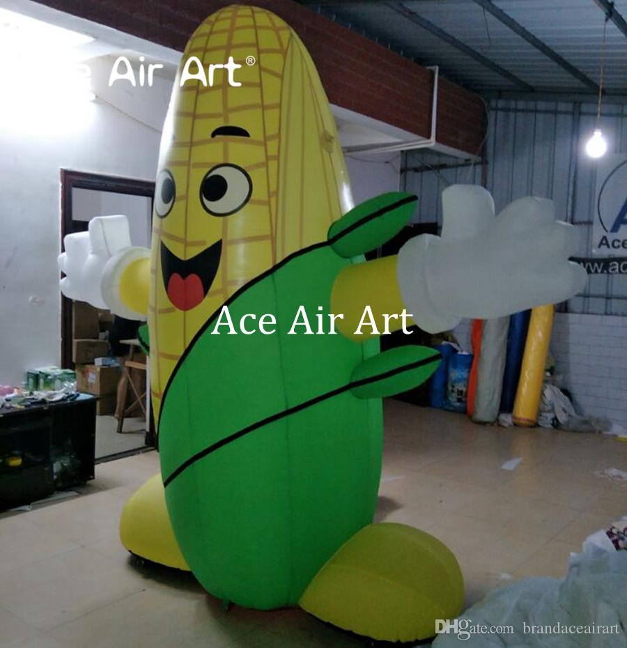 Customized Newest Design Food Product Inflatable Corn Lighting CORN Cob For Advertising Or Farm Exhibitions