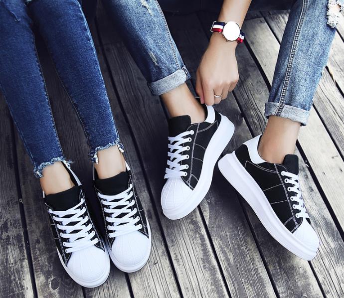 Shoes Canvas Large Shoes Summer Style Women's 41-43 Tide Flat Bottom Wild Couple Size Ins British Women Autumn Mhrto, White;black
Shoes Canvas Large Shoes Summer Style Women's 41-43 Tide Flat Bottom Wild Couple Size Ins British Women Autumn Mhrto, White;black