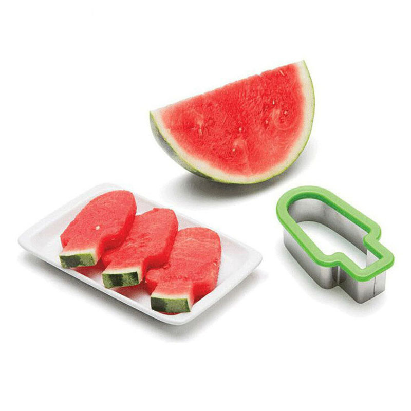 Watermelon Slicer Creative Frozen Sucker Model Cutter Fruit Platter Tools Props