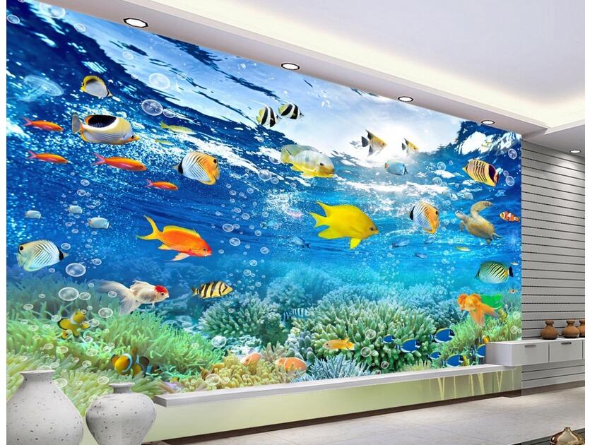 WDBH 3d wallpaper custom photo painting Ocean water world fish background Children's room home decor 3d wall murals wallpaper for walls 3 d, Non-woven
WDBH 3d wallpaper custom photo painting Ocean water world fish background Children's room home decor 3d wall murals wallpaper for walls 3 d, Non-woven