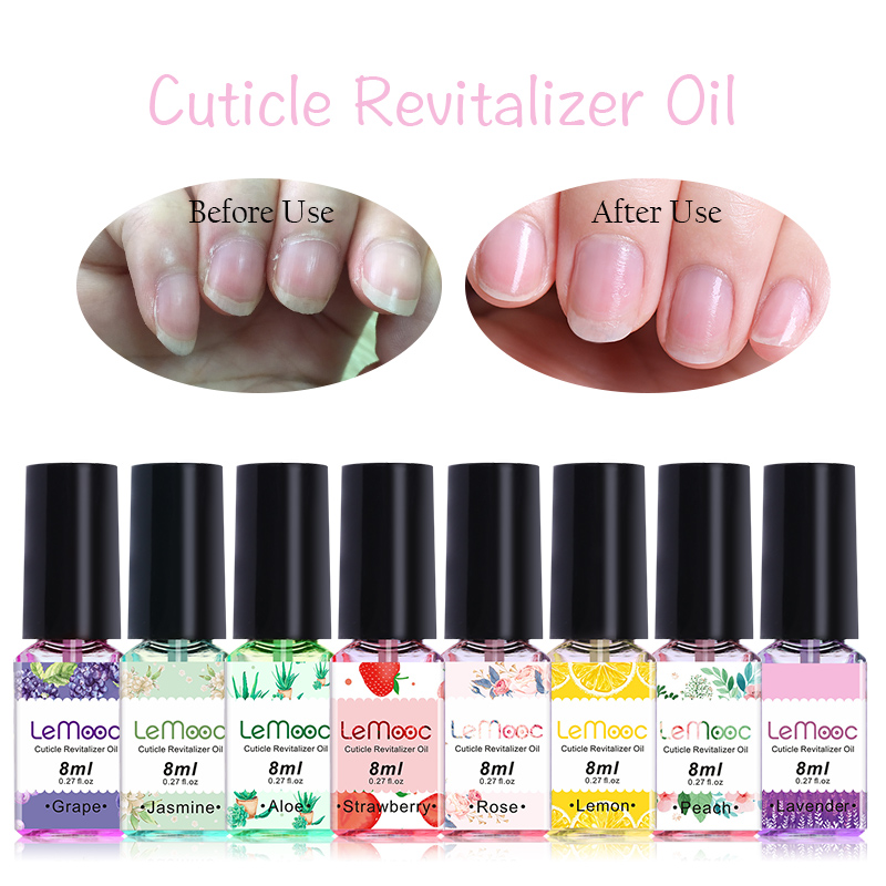 LEMOOC 8ml Nail Cuticle Oil Fruit Flower Flavor Smoothing Bared Soften Dead Skin Nail Art Moisturizing Finger Care Tools, Lavender
LEMOOC 8ml Nail Cuticle Oil Fruit Flower Flavor Smoothing Bared Soften Dead Skin Nail Art Moisturizing Finger Care Tools, Lavender