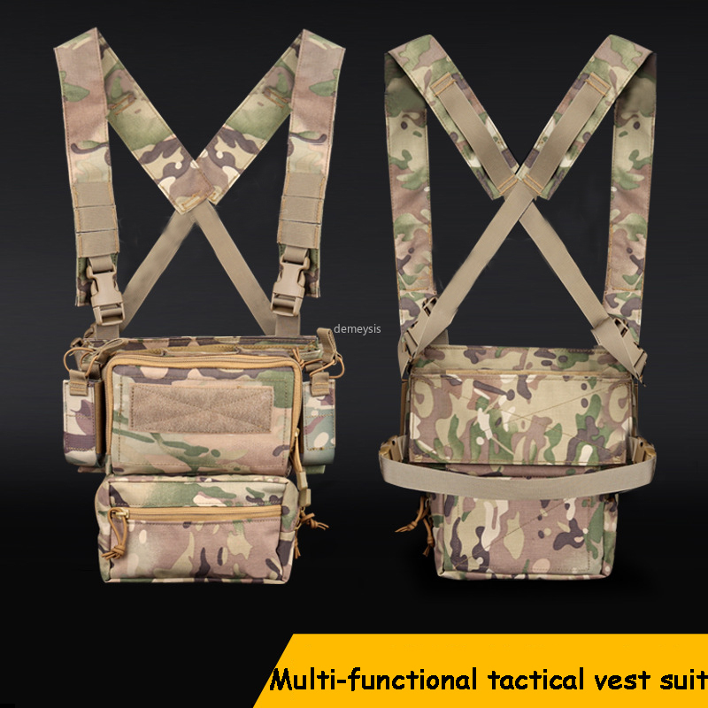 500D Nylon Vest Army Shooting Hunting Vest Pouches Camouflage Detachable Bag Tactical Combat Vests Mag Pouch, Black
500D Nylon Vest Army Shooting Hunting Vest Pouches Camouflage Detachable Bag Tactical Combat Vests Mag Pouch, Black