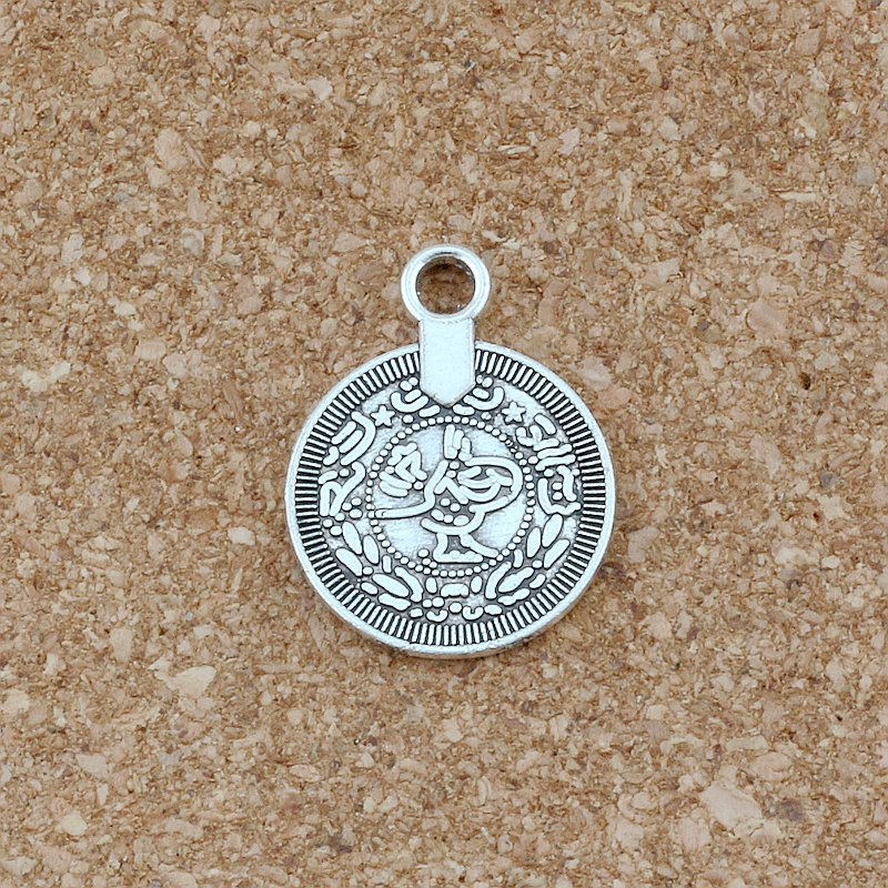 Antique Silver Boho Coin Alloy charm Pendants 100Pcs/lot Fashion Jewelry DIY Fit Bracelets Necklace 17.5x 23mm A-520
Antique Silver Boho Coin Alloy charm Pendants 100Pcs/lot Fashion Jewelry DIY Fit Bracelets Necklace 17.5x 23mm A-520