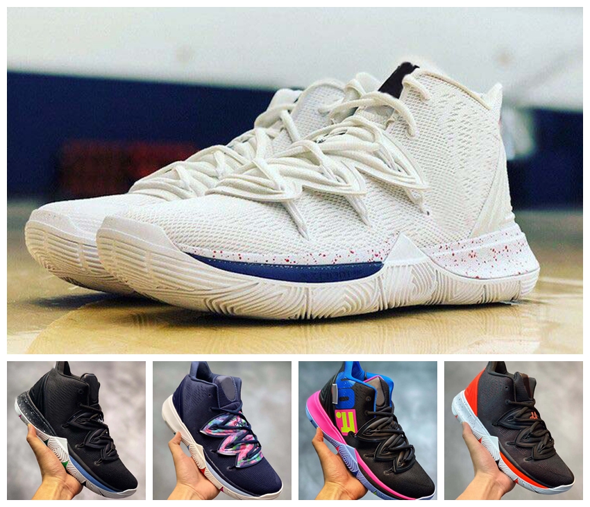 2019 New 5 5s Basketball Shoes Black Magic for Hot Kyries Chaussures de basket ball Mens Trainers Sneakers Zapatillas With Box 7-12
2019 New 5 5s Basketball Shoes Black Magic for Hot Kyries Chaussures de basket ball Mens Trainers Sneakers Zapatillas With Box 7-12