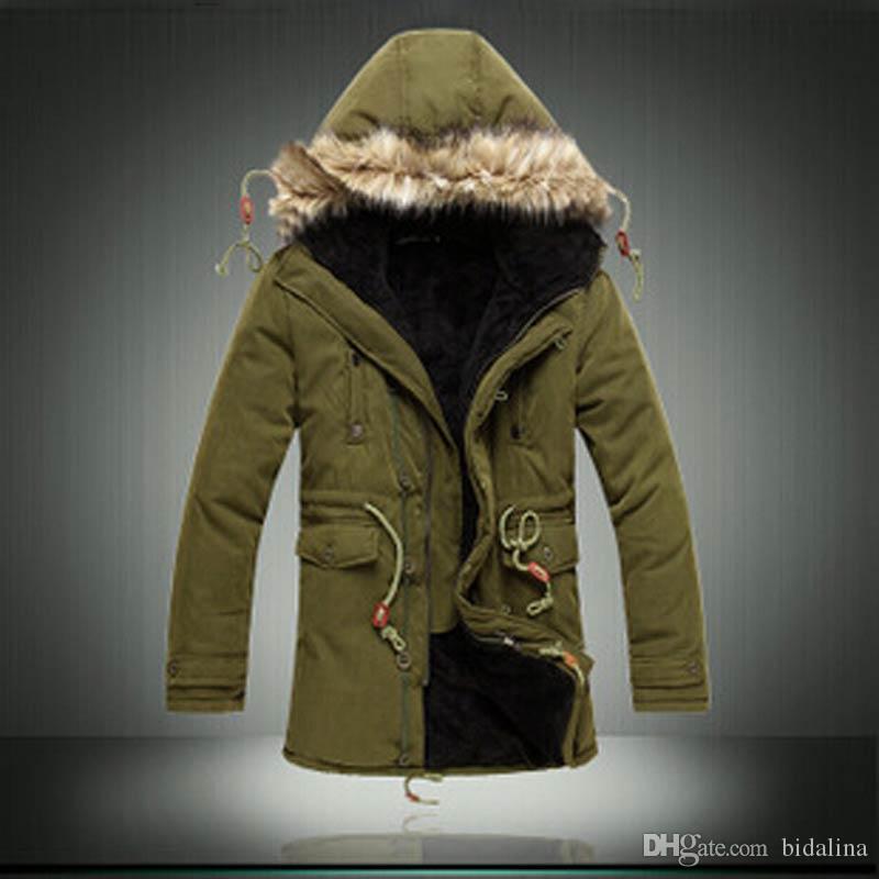 2019 Men Korean version Casual Cotton Parka Solid Color Tide Male Coat Outdoor Sport Warm Army green Parka Thicken Long Jacket
2019 Men Korean version Casual Cotton Parka Solid Color Tide Male Coat Outdoor Sport Warm Army green Parka Thicken Long Jacket