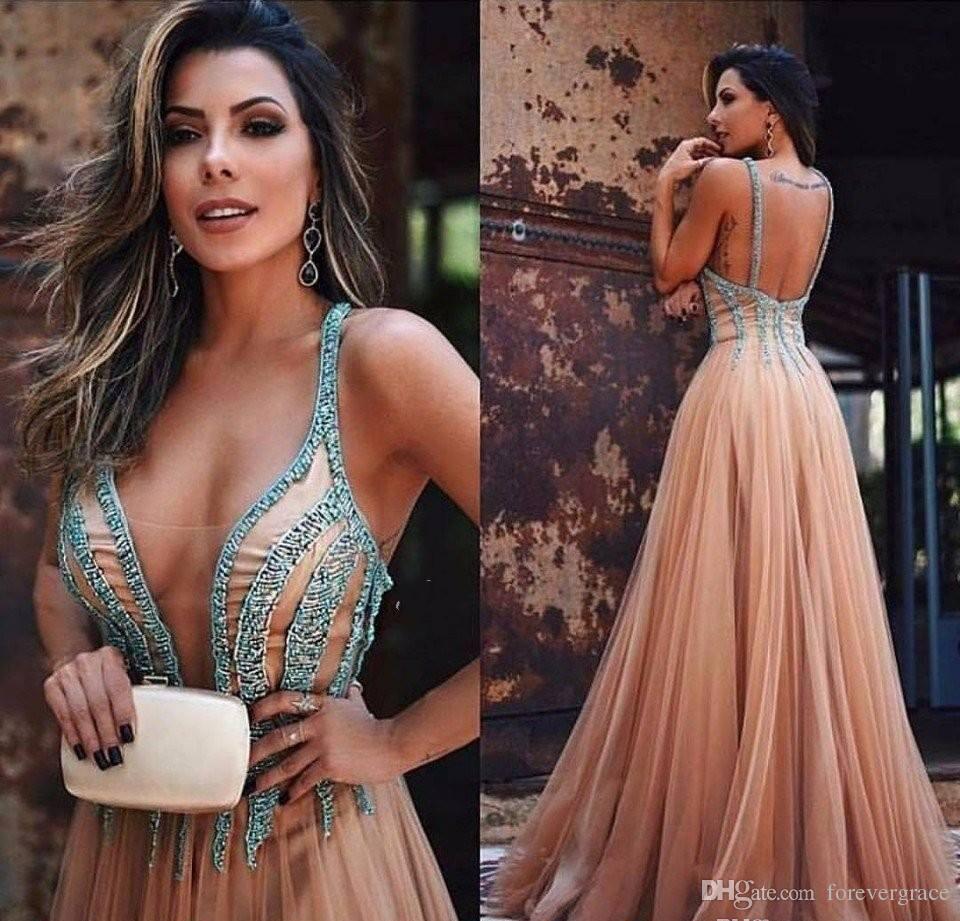 2019 Cheap Plunging V Neck Dusty Pink Evening Dress Backless Long Formal Holiday Wear Prom Party Gown Custom Made Plus Size, Dark navy
2019 Cheap Plunging V Neck Dusty Pink Evening Dress Backless Long Formal Holiday Wear Prom Party Gown Custom Made Plus Size, Dark navy
