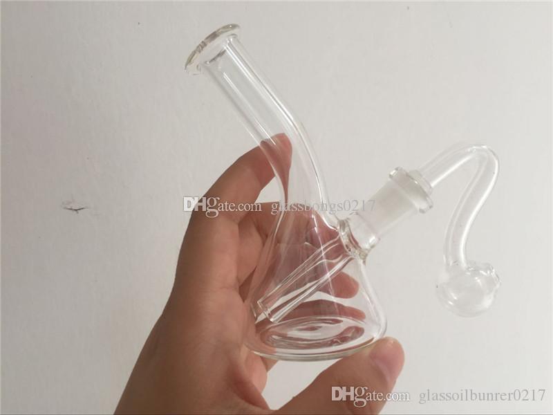 mini Glass Bongs Recycler Oil Rigs Glass water Pipes Smoking Pipe mini oil burner thick glass bubbler 11cm Mini Pocket
mini Glass Bongs Recycler Oil Rigs Glass water Pipes Smoking Pipe mini oil burner thick glass bubbler 11cm Mini Pocket