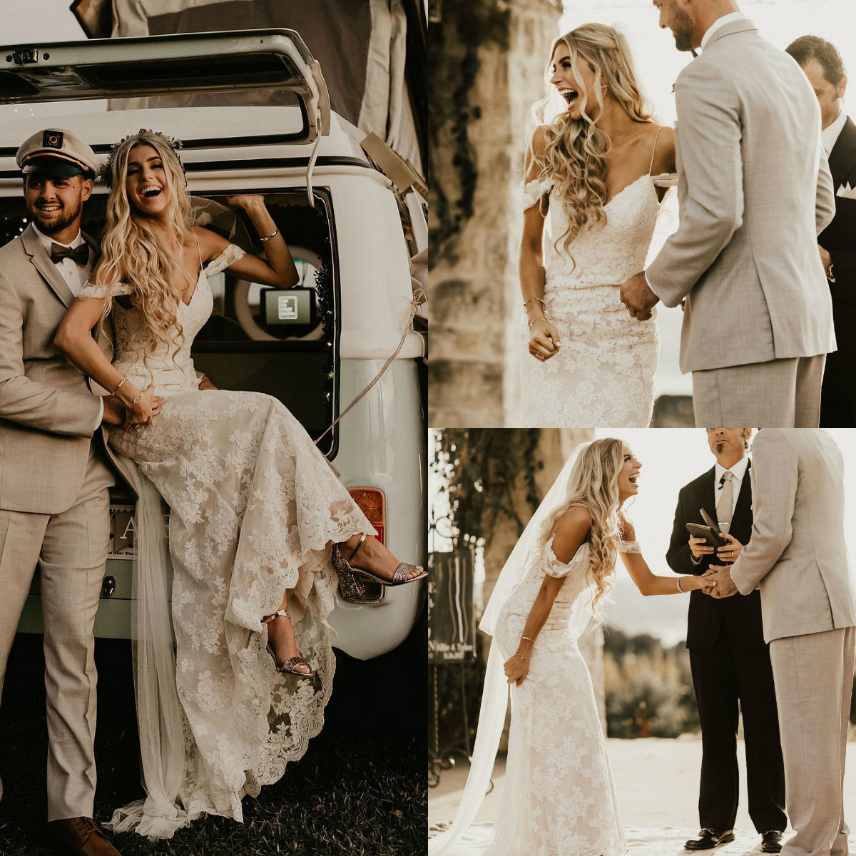 2019 Modest Mermaid Wedding Dresses Lace Applique Off The Shoulder Country Wedding Dress Sweep Train Bridal Gowns Vestidos De Novia Gowns
