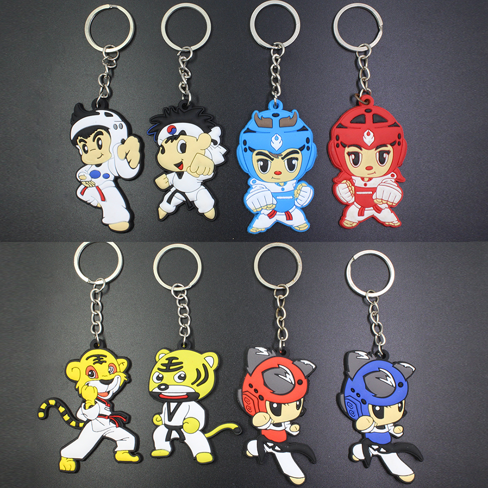 Fashion Taekwondo accessory cute Cartoon Taekwondo key chain promotion gift for Taekwondo Hall
Fashion Taekwondo accessory cute Cartoon Taekwondo key chain promotion gift for Taekwondo Hall