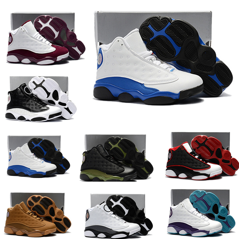 13s Children Kids Basketball shoes Wheat Hyper Royal Toddler Sneaker Olive Green Bordeaux Infant 13 trainers With Box, Black
13s Children Kids Basketball shoes Wheat Hyper Royal Toddler Sneaker Olive Green Bordeaux Infant 13 trainers With Box, Black