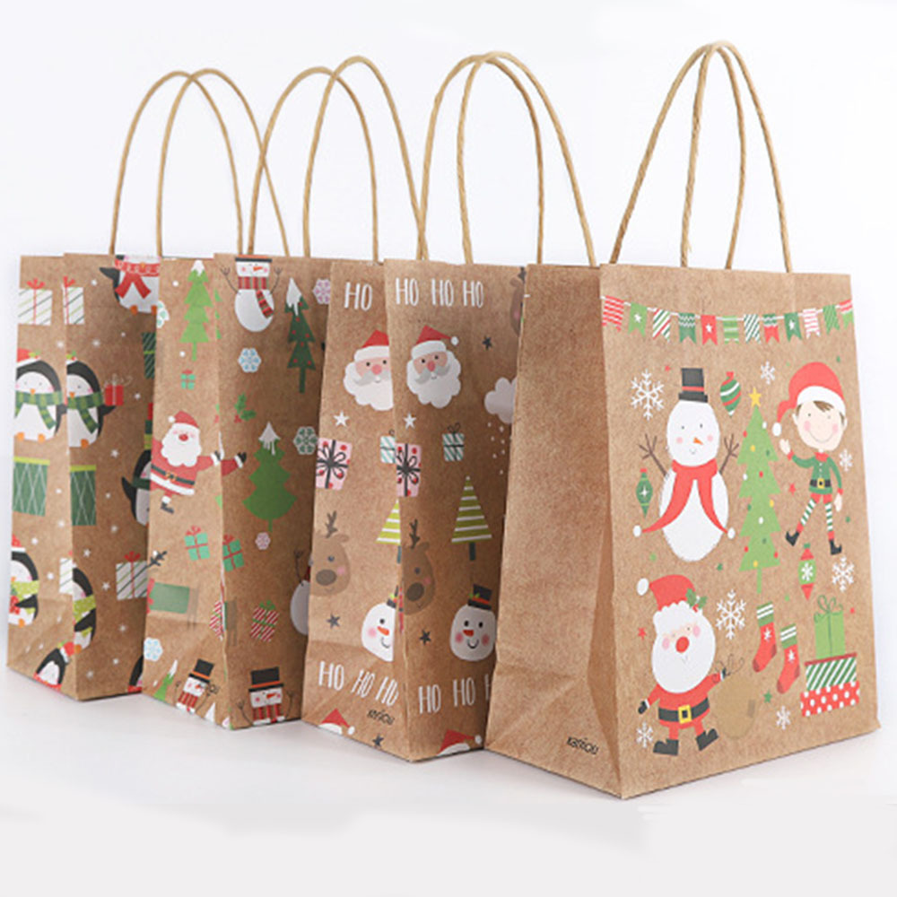 12pcs/pack Gift Bag box Christmas Kraft Paper Christmas Present Bag Cute Candy Cookies Packing Decoration Supplies
12pcs/pack Gift Bag box Christmas Kraft Paper Christmas Present Bag Cute Candy Cookies Packing Decoration Supplies