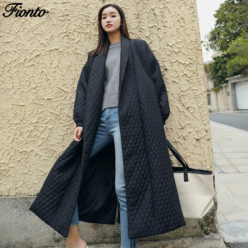 FIONTO New Fashion Parka Black Oversize Lapel Back Button Winter Coat Women Jacket Female Long Cotton Coat Jaqueta Feminina, Army green
FIONTO New Fashion Parka Black Oversize Lapel Back Button Winter Coat Women Jacket Female Long Cotton Coat Jaqueta Feminina, Army green
