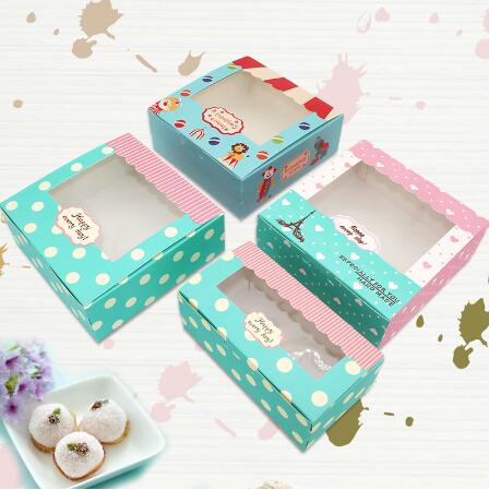 13.5*13.5*5cm Packaging Paper Box with Clear Window Gift Box Packaging For Sweets Cookie Wedding Candy Party Supplies
13.5*13.5*5cm Packaging Paper Box with Clear Window Gift Box Packaging For Sweets Cookie Wedding Candy Party Supplies