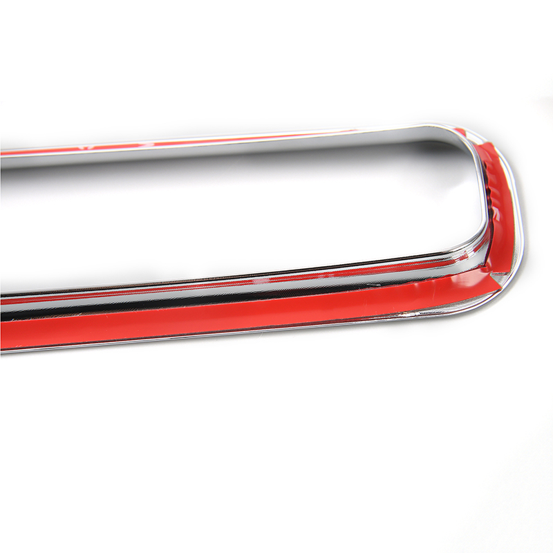 Chrome ABS Front Grille Inserts Trim Front Grill Slots For Jeep Wrangler TJ 1997-2006 Second Generati