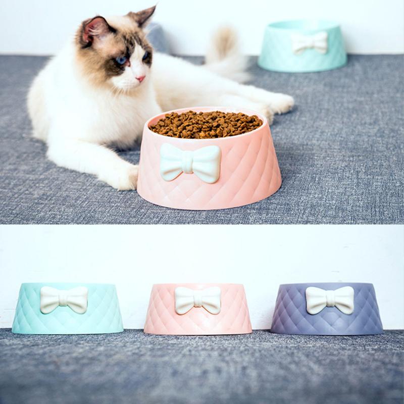Cute Bowknot Pet Feeder Plastic Dog Cat Bowl Portable Pet Feeding Bowl Puppy Kitten Feeder Dish Supplies
Cute Bowknot Pet Feeder Plastic Dog Cat Bowl Portable Pet Feeding Bowl Puppy Kitten Feeder Dish Supplies
