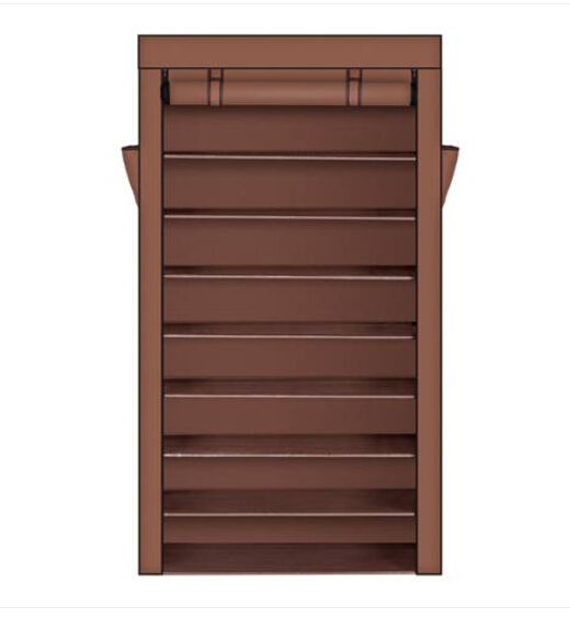 Sales!!! Wholesales Free shipping 10 Tiers Shoe Rack with Dustproof Cover Closet Shoe Storage Cabinet Organizer Dark Brown
Sales!!! Wholesales Free shipping 10 Tiers Shoe Rack with Dustproof Cover Closet Shoe Storage Cabinet Organizer Dark Brown