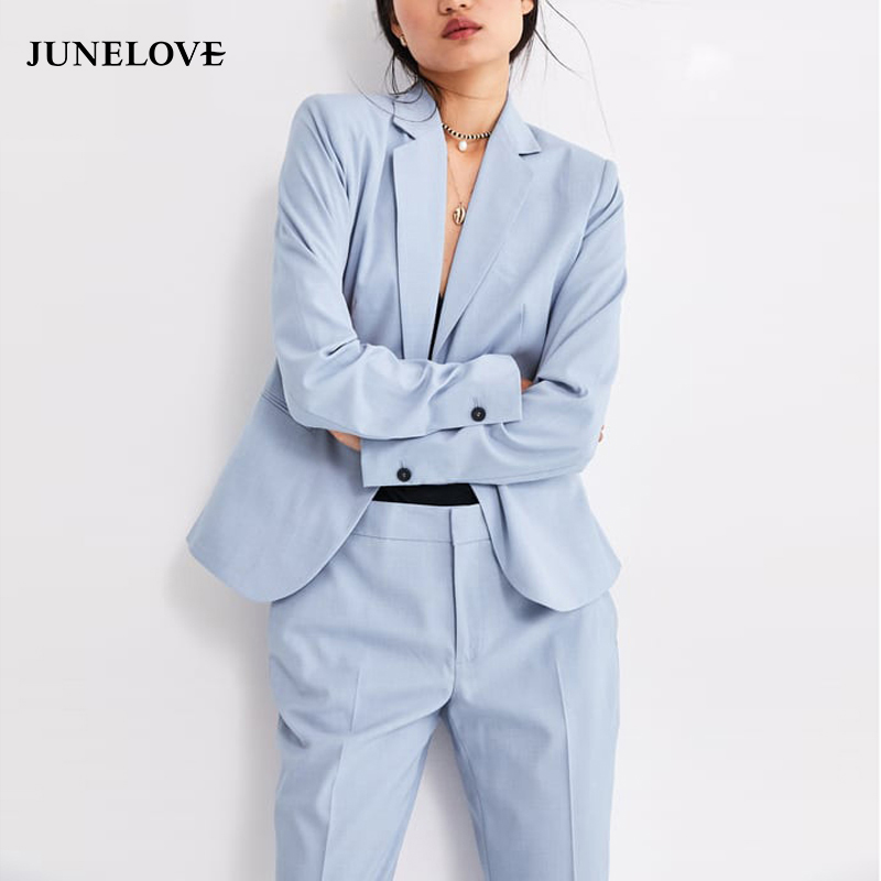 2020 Women Single botton Work Blazer Suits Pants Suit Notched Blazers Jackets With Trouser Two Pieces Set Red Pink Green Sets, Black
2020 Women Single botton Work Blazer Suits Pants Suit Notched Blazers Jackets With Trouser Two Pieces Set Red Pink Green Sets, Black
