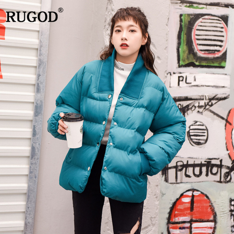 RUGOD 2019 New Casual Cotton Women Coat Solid Thick Women Jacket Coat Warm Winter Wear Elegant Clothes manteau femme hiver, Black
RUGOD 2019 New Casual Cotton Women Coat Solid Thick Women Jacket Coat Warm Winter Wear Elegant Clothes manteau femme hiver, Black
